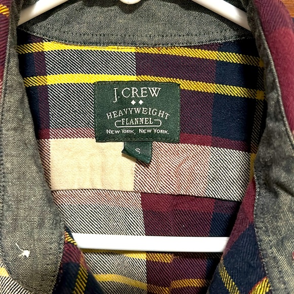 J. Crew Flannel Shirt - Size S - Picture 2 of 5